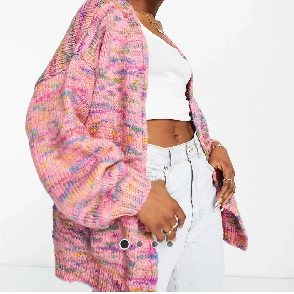 Multicolor Knit Sweater Topshop - Picture 2 of 3